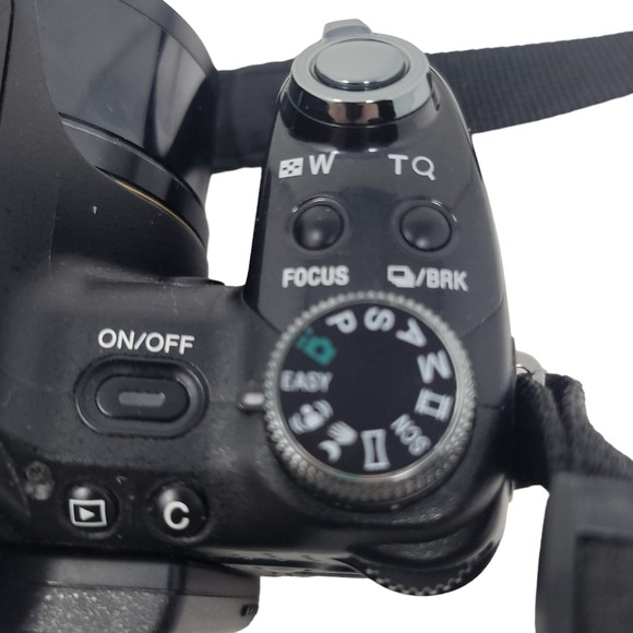 Sony Cyber-shot DSC-HX1 9.1MP Digital Camera Black Battery, Charger, AV Cable - Picture 7 of 11